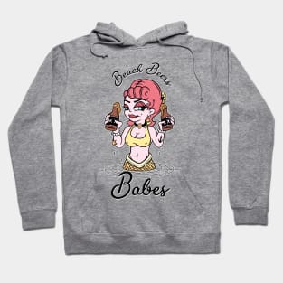 Beach, Beers and Babes (Colour) Hoodie